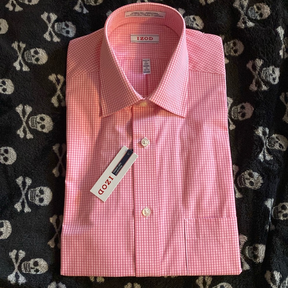 BRAND NEW! IZOD Regular fit Men’s dress shirt